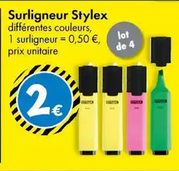 TEDi Surligneur Stylex aanbieding