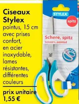 TEDi Ciseaux Stylex aanbieding