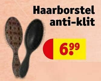 Haarborstel anti-klit