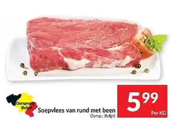Intermarché Soepvlees van rund met been aanbieding