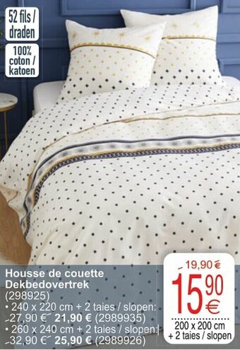 Cora Housse de couette Dekbedovertrek aanbieding