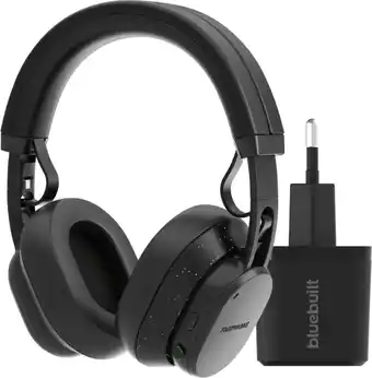 Coolblue Fairbuds XL Noir + BlueBuilt Quick Charge Chargeur avec USB-A aanbieding