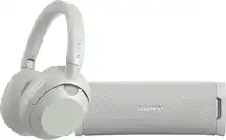 Coolblue Sony ULT Wear Blanc + Sony ULT Field 1 Blanc aanbieding