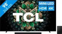 Coolblue TCL 98 QD Mini-LED C61K 4K (2025) + TCL Q75H aanbieding