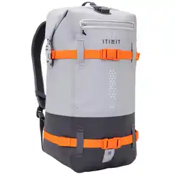 Decathlon Waterdichte rugzak 30 l grijs aanbieding