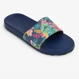 Decathlon Damesslippers 550 Bora marineblauw aanbieding