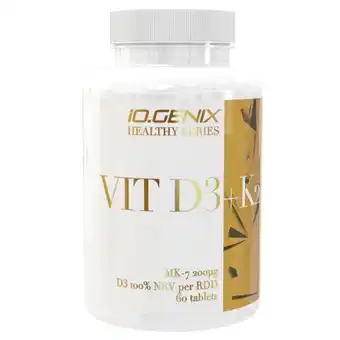 Decathlon Vit D3 + K2 - 60 Tabletten IO.Genix aanbieding