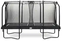 Decathlon Trampoline - Premium Black Edition - 214 x 153 cm - Rechthoekig Zwart aanbieding