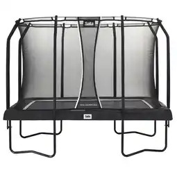 Decathlon Trampoline - Premium Black Edition - 214 x 153 cm - Rechthoekig Zwart aanbieding