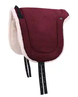 Decathlon Bareback Pad - Bordeaux (Shet) aanbieding