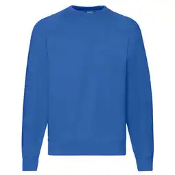 Decathlon Uniseks Klassiek Raglan Sweatshirt voor volwassenen (Koningsblauw) aanbieding
