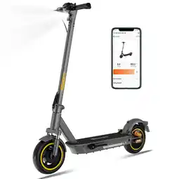 Decathlon Opvouwbare elektrische step volwassenen-EVERCROSS EV10S MAX(ABE)-GrijsGeel-15,6 aanbieding