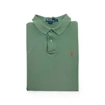 Decathlon Tweedehands - Korte mouwen heren polo groen - Goede staat aanbieding