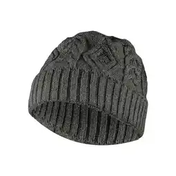 Decathlon Merino wintermuts met premium alpaca, beanie voor heren en dames, zwart aanbieding