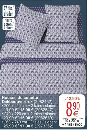 Cora Housse de couette Dekbedovertrek aanbieding