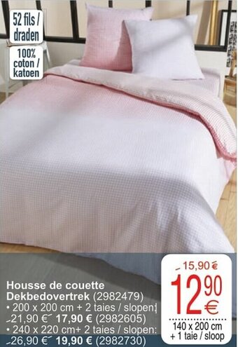 Cora Housse de couette Dekbedovertrek aanbieding