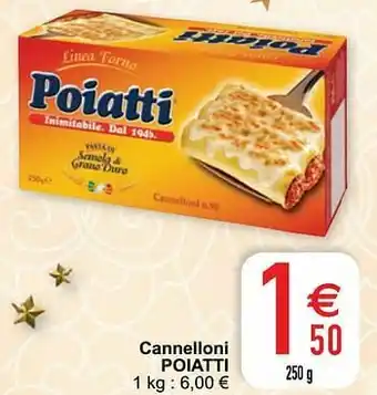 Cora Cannelloni poiatti aanbieding