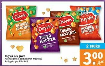 Albert Heijn Duyvis aanbieding