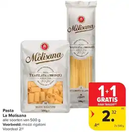 Carrefour Pasta La Molisana aanbieding