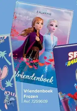 Carrefour Vriendenboek Frozen aanbieding