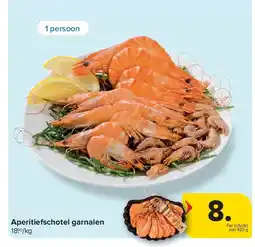 Carrefour Aperitiefschotel garnalen aanbieding