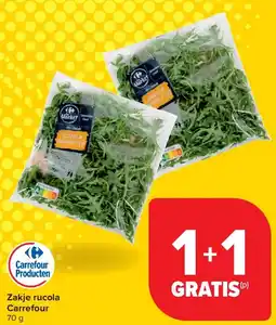 Carrefour Zakje rucola Carrefour aanbieding