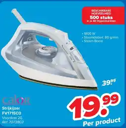 Carrefour Strijkijzer FV1715C0 aanbieding