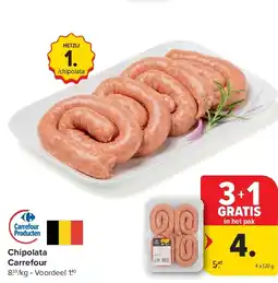 Carrefour Chipolata Carrefour aanbieding