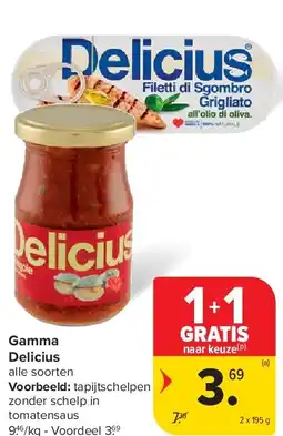 Carrefour Gamma Delicius aanbieding
