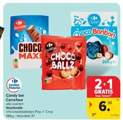 Carrefour Candy bar Carrefour aanbieding