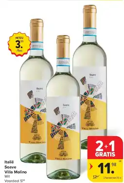 Carrefour Italië Soave Villa Molino aanbieding