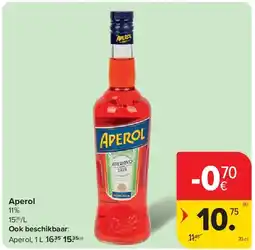 Carrefour Aperol aanbieding
