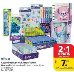 Carrefour Assortiment schrijfwaren Stitch aanbieding