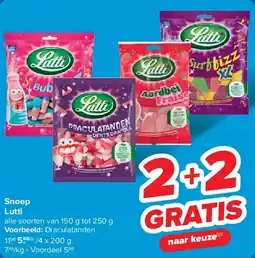 Carrefour Snoep Lutti aanbieding