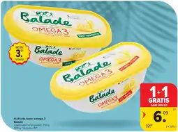 Carrefour Halfvolle boter omega 3 Balade aanbieding