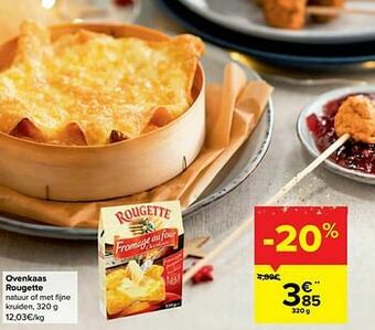 Ovenkaas rougette