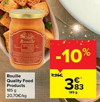 Carrefour Rouille quality food products aanbieding