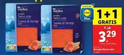 Lidl Nautica Gerookte Noorse zalm aanbieding
