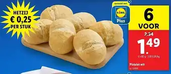 Lidl Pistolet wit aanbieding