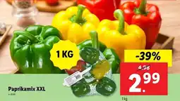 Lidl Paprikamix XXL aanbieding