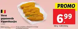 Lidl Verse Gepaneerde Kippenhaasjes aanbieding