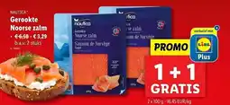 Lidl Nautica Gerookte Noorse zalm aanbieding