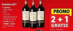 Lidl Primitivo IGT aanbieding