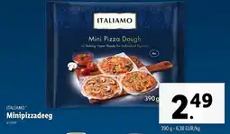 Lidl Italiamo Minipizzadeeg aanbieding