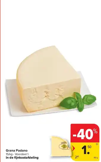 Carrefour Grana Padano aanbieding