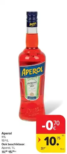 Carrefour Aperol aanbieding