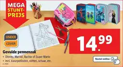 Lidl Gevulde pennenzak aanbieding