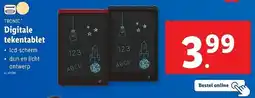 Lidl Tronic Digitale tekentablet aanbieding