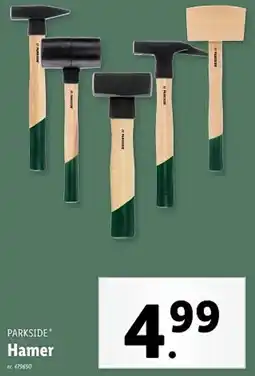 Lidl Parkside Hamer aanbieding
