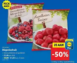 Lidl Freshona Diepvriesfruit aanbieding